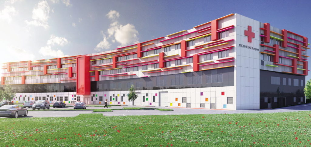 Construction d'un centre de soins croix rouge à chalon sur saone - BET DAVENTURE